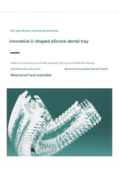 OEM U-Shaped Automatic Electric Toothbrush Adult & Kids Teeth Cleaning Whitening Device