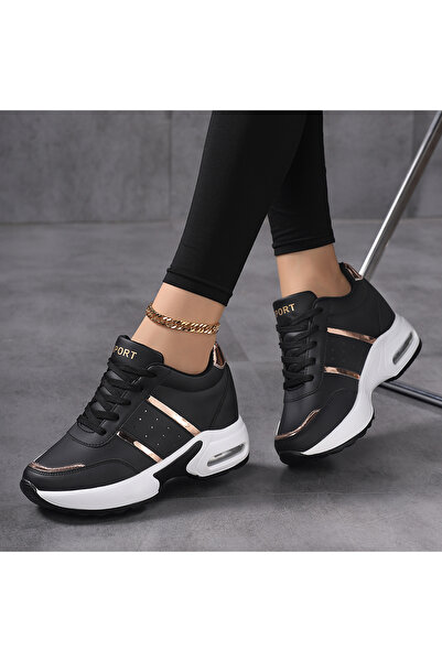 SOSENFER Kadın koşu ayakkabısı, rahat yumuşak tabanlı günlük ayakkabı spor kadın ayakkabısı