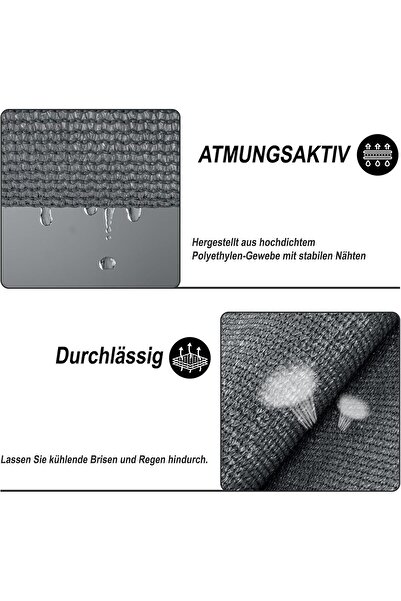 SUNNY GUARD Sunny Guard awning, tarpaulin, premium sun protection 2x4 m, anthracite