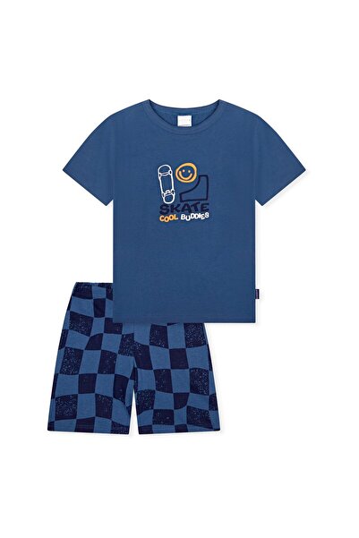 Schiesser Jungen Schlafanzug Set - Kids, kurz, Baumwolle, Motiv, Single Jersey