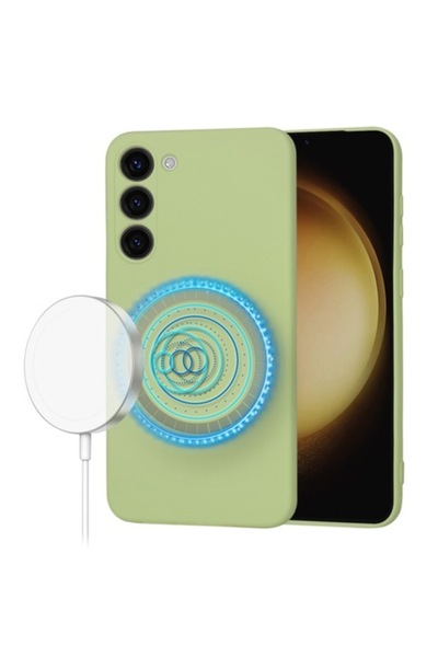 Velo Carcasă pentru Samsung Galaxy S23 Plus - Ergonomică, P3747, Matcha