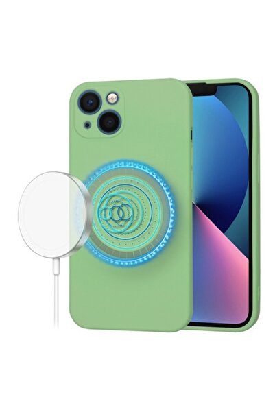 Velo Carcasă compatibilă cu iPhone 13, Advanced Style P3641, silicon, verde i...
