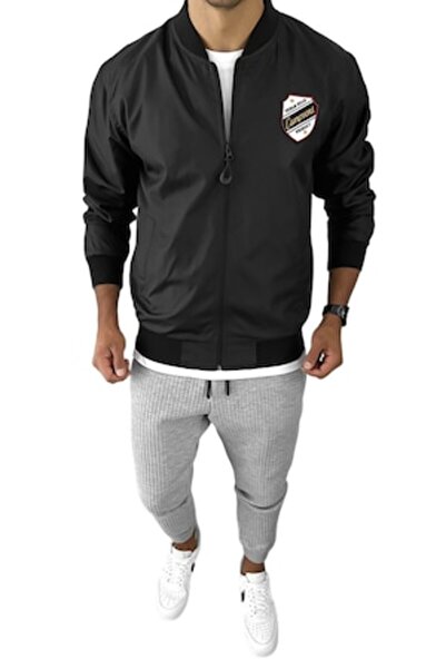 dehaine Men's jacket casual 12334 black M