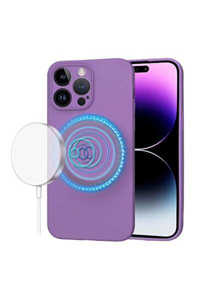 Velo Carcasă ergonomică din silicon pentru iPhone 14 Pro Max (P3768) - Mov