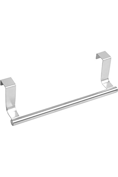 Xess Kitchen Cabinet Towel Bar Holder, Fits on Cupboards Over Cabinet Door, Towel and Wash Cloth Hangin
