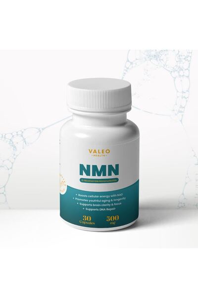 VALEO NMN 500 مجم كبسولة 30 (أغطية لكل زجاجة)