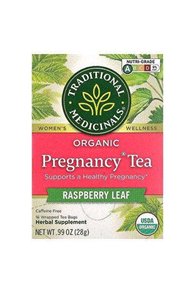 TRADITIONAL MEDICINALS شاي الحمل، 16 كيس شاي