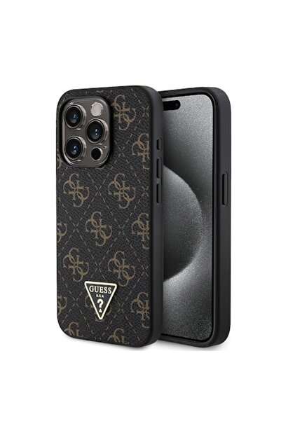 Guess Xtreme Armor P3022 Case for iPhone 15 Pro - Plastic, Pitch Black