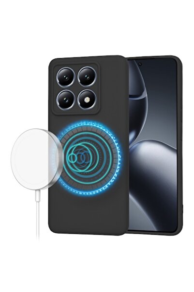 Velo Husă compatibilă cu Xiaomi 14T Pro, Grip Pro W522, silicon, negru intens