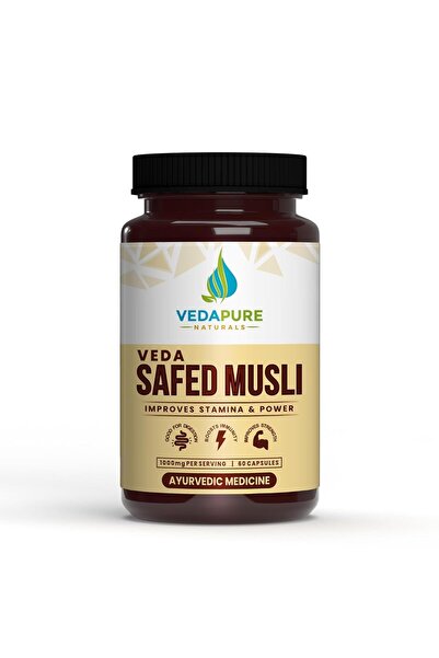 Vedapure Safed Musli Power For Strength 60 Capsules