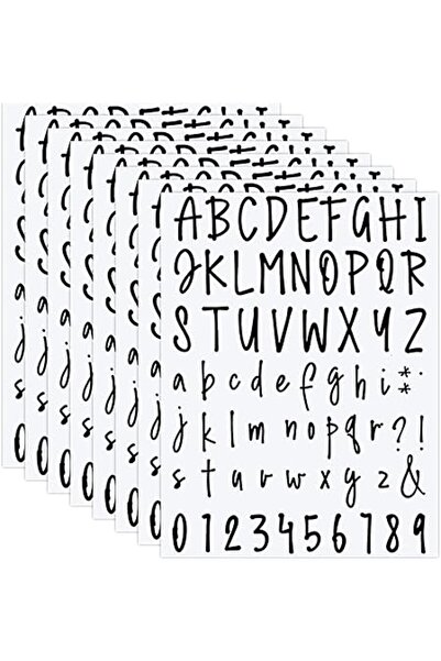 Xess 10 Sheets Self Adhesive Vinyl Letteror