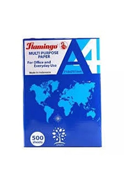 Xess Flamingo Copier Paper, Multi-purpose A4 Photocopy Paper for Office & Everyday Use, 500 Sheets - 210X