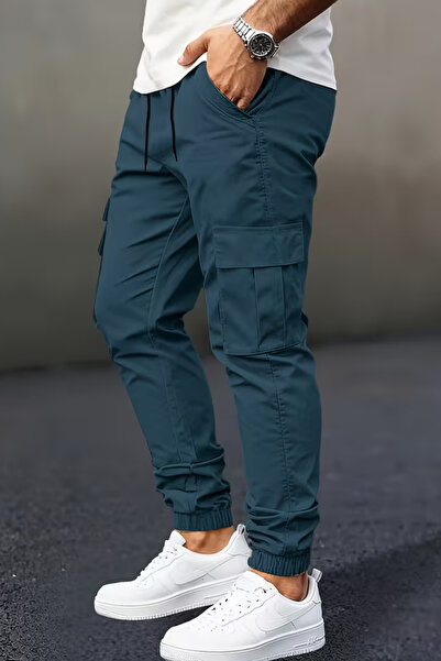 VIKUNYA Чоловічі штани з кишенями з боків, бавовняні, преміум-якість, новий сезон