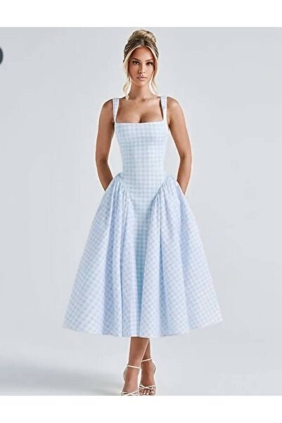 TAYT VEGAS Moss Crep Fabric Dress