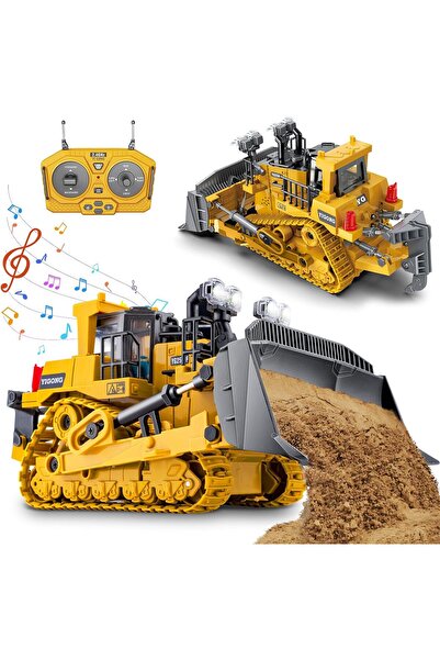 Generic RC Bulldozer Remote Control Construction Truck Toy (Ages 7-12)