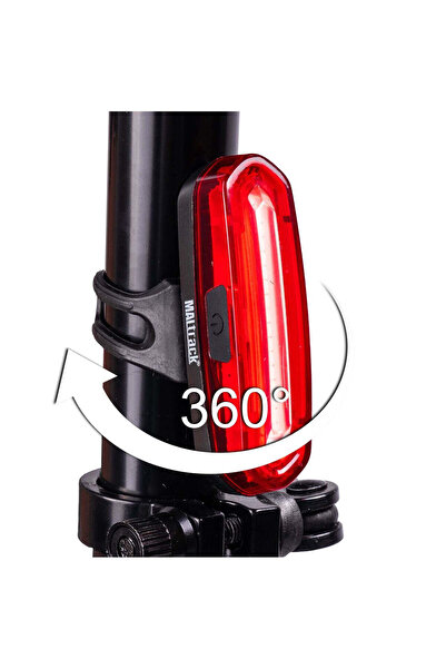 MalTrack Exonum 1000 rear LED bicycle light, 120 lm, 110421
