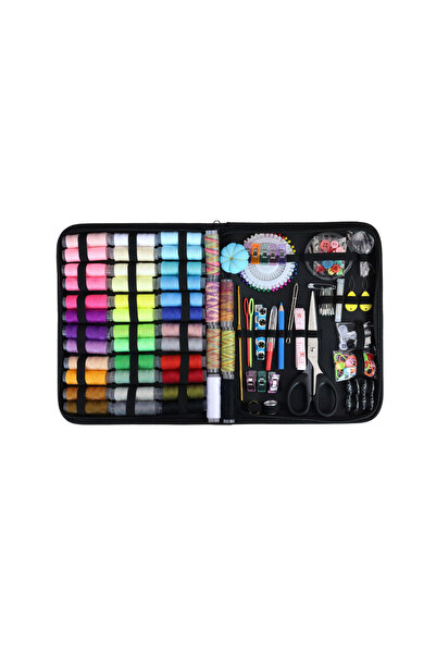LEAN Sewing kit, multicolor, 26 x 20 x 4 cm, 228 pieces, 20748