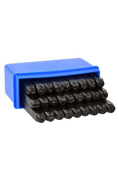 GEKO Set de 27 perforatoare pentru litere 6 mm, G01812