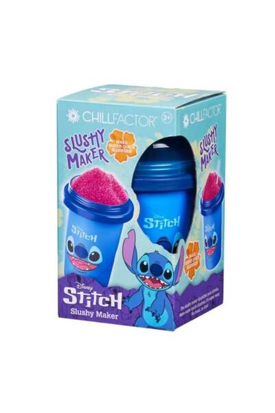 Chillfactor slush shaker, Stitch model, plastic, blue
