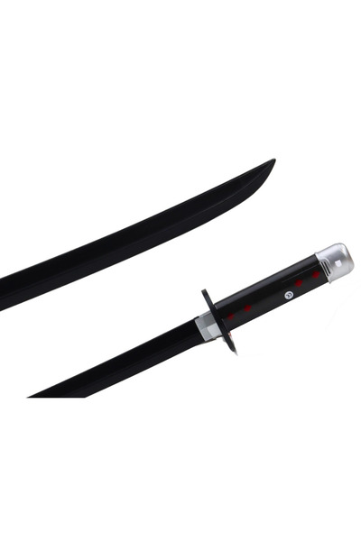 LEAN Nichirin Samurai Sword with batteries and sound, black