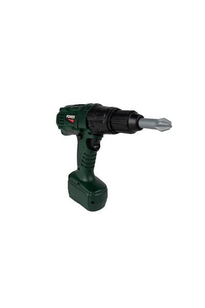 MalPlay Set de jucărie burghiu și șurubelniță cu accesorii, 3 burghie - 109683