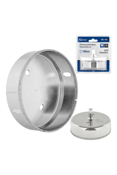 GEKO Carotă diamantată pentru plăci ceramice, 100 mm, G65188