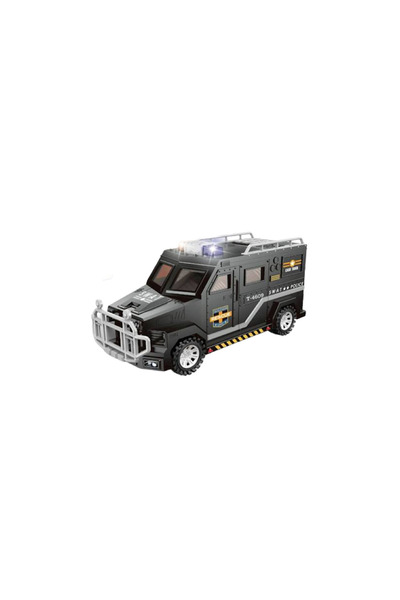 MalPlay SWAT car piggy bank with fingerprint, sounds and lights, 32 x 16 x 12.5 cm - 109832
