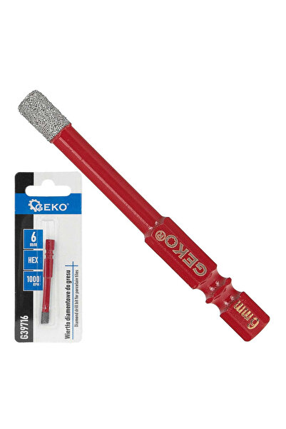 GEKO Diamond drill for ceramics HEX, 6 mm, G39716