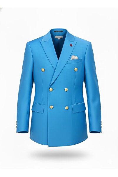 Plus Scorpion Elegant jacket with double closure and metal accessories