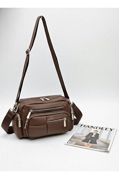 Handley γυναικεία τσάντα ώμου με πολλές θήκες