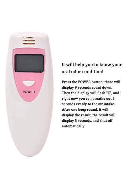 OEM Product - Bad Breath Detector - Operates on Two AAA Batteries - No Batteries Required