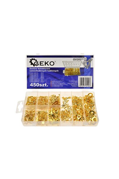 GEKO Set conectori auto, 450 bucăți, G 02827