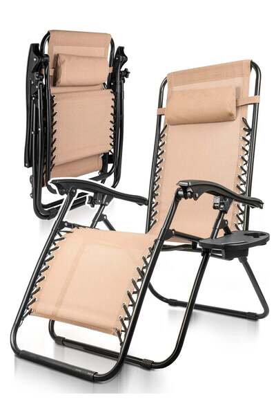 MalTec Șezlong pliabil de grădină 110 x 67 x 88 cm, capacitate maximă 150 kg