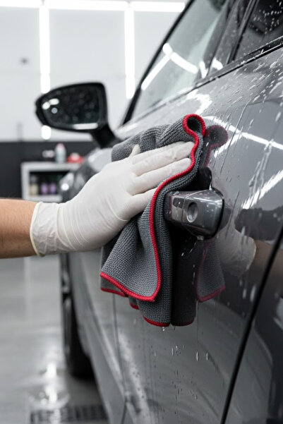 Nicevia قطعة قماش تنظيف السيارات من الألياف الدقيقة مقاس 50×70 سم. فائق الامت...