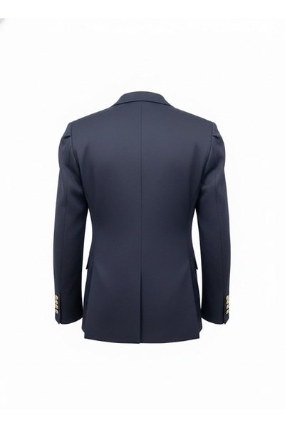 Plus Scorpion Elegant jacket with double closure and metal accessories