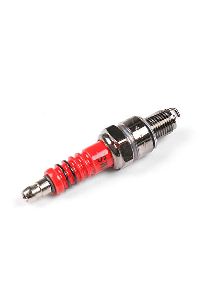 OEM A7TC Ignition Plug with 3 electrodes used for GY6 50CC-125CC ATVs, Motorcycle Spark Plug A7TC * 5