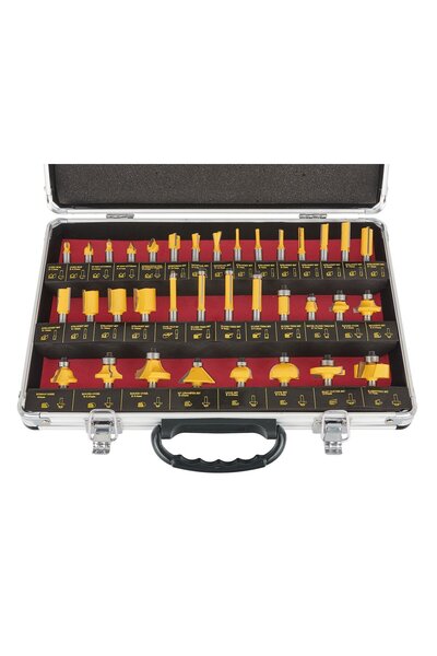 Keltin Wood router bit set, 35 pieces, K00067