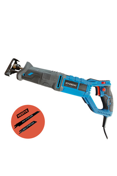 Hyundai HRS850 850W Tilki Kuyruğu Testere – Değişken Hızlı | Ahşap & Metal Kesim