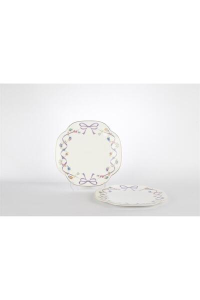 Mikasa Moor Romantic Charm 2-Piece Dessert Plate 19cm