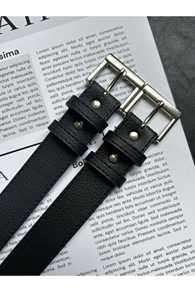 LİA KEMER حزام نسائي فضي اللون منقوش بنمط مربعات من ليريك، حزام للسترة، حزام ...