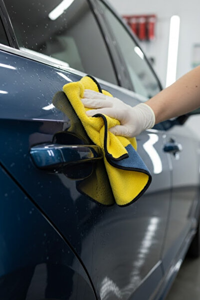 Nicevia قماش من الألياف الدقيقة ذو وجهين مقاس 40×80 |   قماش مخملي لتلميع وتج...