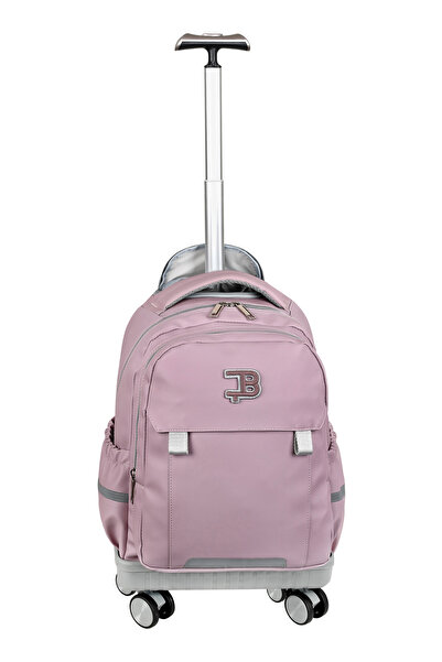 BGT BEGATİ Foldable Wheeled Backpack for Daily Use with Hidden Drawer Bag