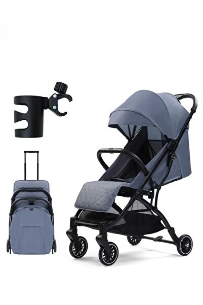 Ominii Lightweight Sit-on Lie-down Baby Stroller Foldable Umbrella Stroller For 0-3 Year Old Baby