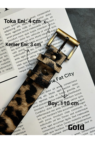 LİA KEMER 7-Piece Lyric Square Patterned Women's Antique Vintage Buckle Belt Coat Belt Dress Belt Trouser Belt