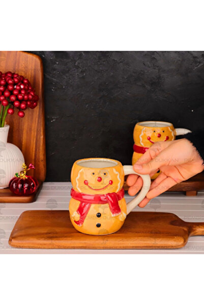 Tohana Cookie Man Figured Ceramic Mug 550 ml