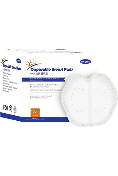 genernic Necomi 100pcs Ultra Thin Disposable Nursing Pads, Soft & Breathable, Ultra-Absorbent