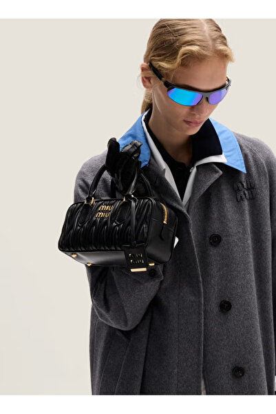 Generic Arcadie Top Handle Bag in Matelassé Nappa Leather Crossbody Shoulder