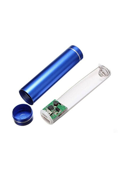 Motorobit 5V 1A 1X18650 Pil Metal DIY PowerBank