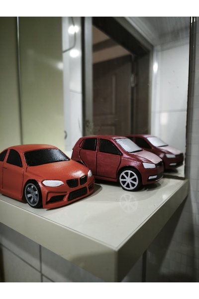 Baran Bijuteri BMW ve Volkswagen Polo Oyuncak Araba ( 2'li)