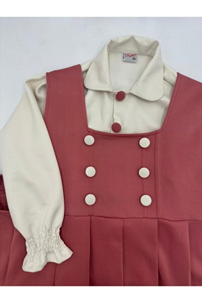 maryool lara مريول شتوي ابتدائي فاخر قطعتين